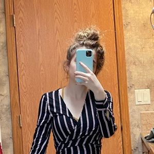 5 for 20! Striped crop top